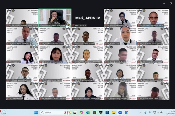 Sekda Sulsel Bekali CPNS dengan Nilai ASN dan Arah Baru UU ASN 2023