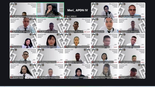 Sekda Sulsel Bekali CPNS dengan Nilai ASN dan Arah Baru UU ASN 2023