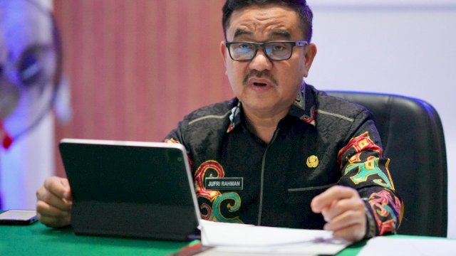Sekretaris Daerah Provinsi Sulawesi Selatan, Jufri Rahman.