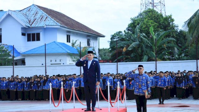 Pemkab Takalar Gelar Upacara Peringatan Hari Otonomi Daerah ke-30 Tahun 2026