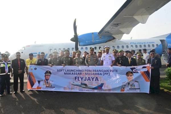 Gubernur Sulsel Launching Rute Masamba–Makassar, Mobilitas Warga Kini Dipermudah