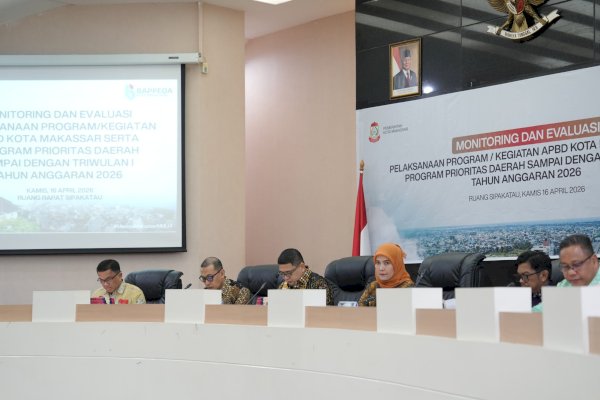 Bappeda Makassar: Kinerja APBD Awal 2026 Alami Peningkatan