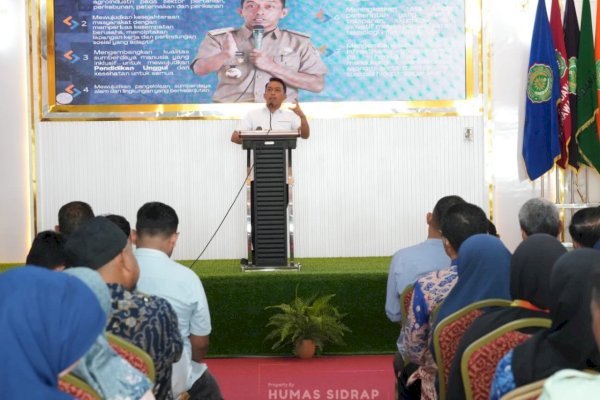 Bupati Syaharuddin Alrif Tegaskan Visi Sidrap Sehat dan Ramah Investasi