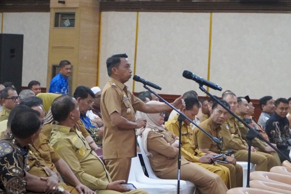Ikuti Rakornas, Bupati Sidrap Tegaskan Komitmen Jaga Produksi Pertanian di Tengah Ancaman Kekeringan