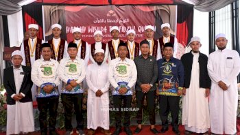 Wisuda Tahfidz ke-4, Bupati Syaharuddin Tegaskan Mimpi Besar Sidrap Jadi Lumbung Qurani