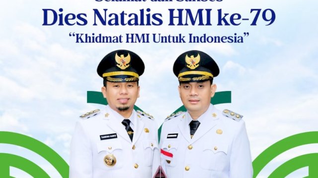 Pemkot Parepare Ucapkan Selamat Dies Natalis ke-79 HMI