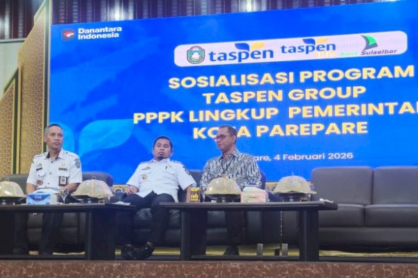 Wali Kota Tasming Hamid Buka Sosialisasi Taspen untuk PPPK Parepare