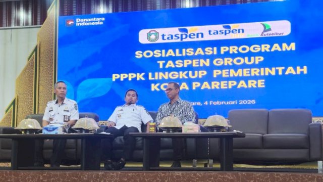 Wali Kota Tasming Hamid Buka Sosialisasi Taspen untuk PPPK Parepare