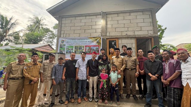 Bank Sulselbar Dorong Program BERAMAL, Warga Polman Kini Miliki Rumah Layak