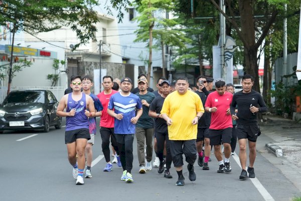 Wali Kota Makassar Ajak Warga Lari Tiap Akhir Pekan di Balaikota menuju MHM 2026