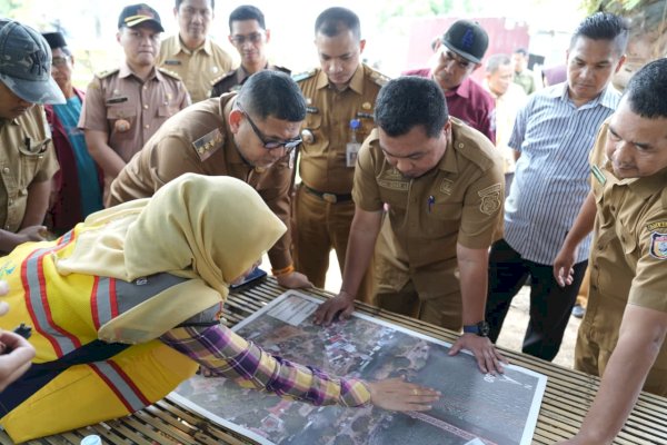 Appi Tinjau Pembebasan Lahan Jembatan Kembar Barombong, Target Rampung Juni 2026
