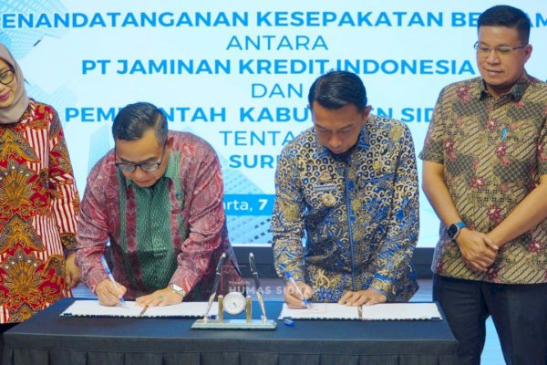 Langkah Antisipatif, Bupati Syaharuddin Alrif Gandeng Jamkrindo Lindungi Proyek Daerah