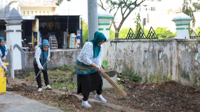 Ketua TP PKK Kabupaten Pinrang, Hj. Sri Widiati A. Irwan.