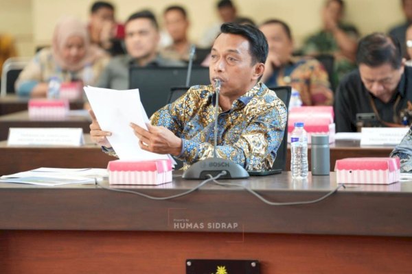 RUU Satu Data Dibahas, Bupati Sidrap Kritik Tumpang Tindih Data Kemiskinan