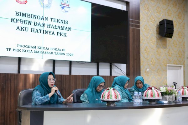 TP PKK Makassar Bekali Kader Kelola Kebun dan Halaman Produktif Lewat Bimtek Aku Hatinya PKK