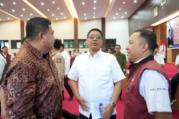 Wali Kota Munafri Hadiri Silaturahmi Bersama Mensos di Sulsel, Bahas DTSEN dan Sekolah Rakyat