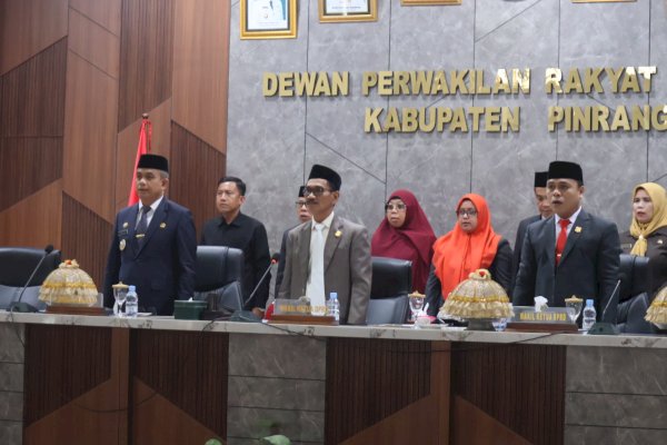 Rekomendasi LKPJ Disahkan, DPRD Pinrang Fokus pada Pelayanan dan Ekonomi Warga