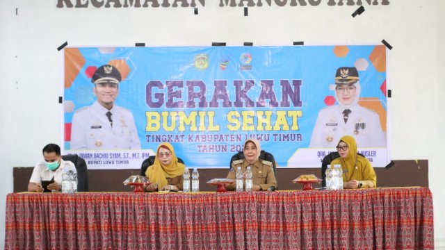 Dinkes Lutim Gelar Gerakan Bumil Sehat untuk Tekan Angka Stunting