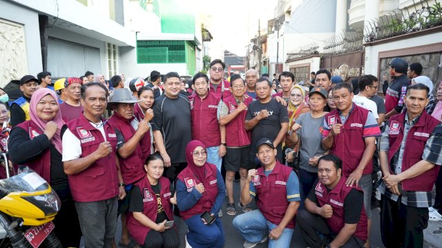 Wali Kota Makassar, Munafri Arifuddin, memimpin langsung pemantauan program Jumat Bersih.
