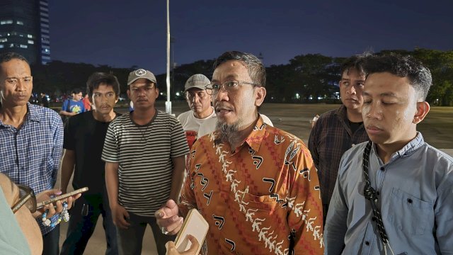 Koordinator Koalisi Gerakan Rakyat, Akhmad Rianto.