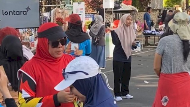 Dekatkan Layanan ke Masyarakat, Tim Lontara+ Ramaikan CFD Makassar