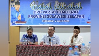 Tak Sekadar Silaturahmi, Halal Bihalal Demokrat Sulsel Bahas Arah Partai ke Depan