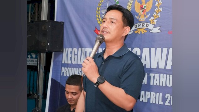 Wakil Ketua Komisi D DPRD Provinsi Sulawesi Selatan dari Fraksi NasDem, Andi Aan Nugraha.