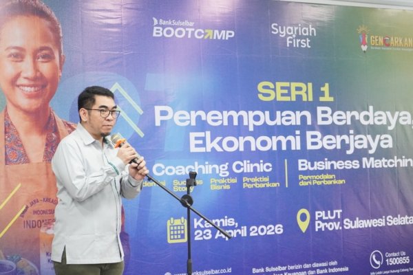 Bank Sulselbar Dorong UMKM Naik Kelas, Bootcamp Kartini 2026 Sukses Cetak Perempuan Tangguh dan Berdaya Saing
