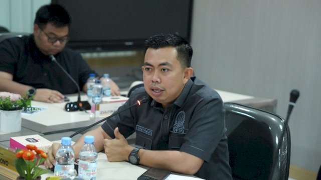 Anggota Komisi B DPRD Sulsel, Heriwawan.