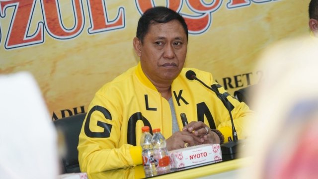 Ketua Panitia Musda XI Golkar Sulsel, Lukman B Kady.