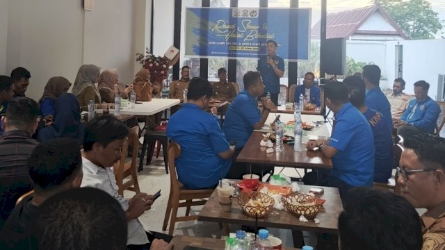 Pengurus DPD I KNPI Sulsel menggelar roadshow.