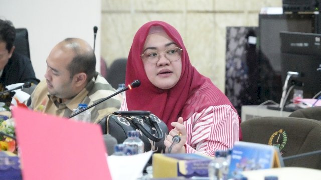 Anggota Komisi E DPRD Sulsel, Vonny Ameliani.