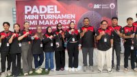 Rayakan HUT ke-26, BMI Makassar Gelar Turnamen Padel Libatkan Anak Muda