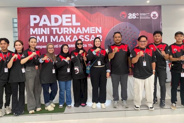 Rayakan HUT ke-26, BMI Makassar Gelar Turnamen Padel Libatkan Anak Muda