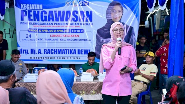Ketua DPRD Sulawesi Selatan, Andi Rachmatika Dewi.
