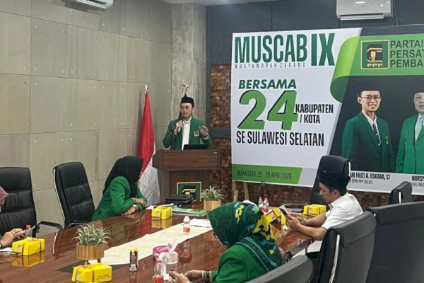 Dipimpin Gen Z, DPW PPP Sulsel Sukses Gelar Muscab IX Serentak dengan Format Hybrid