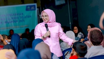 Pengawasan APBD di Pacongang, Azizah Irma Tinjau Program OPLP dan Pemanfaatan Bantuan Mesin Jahit