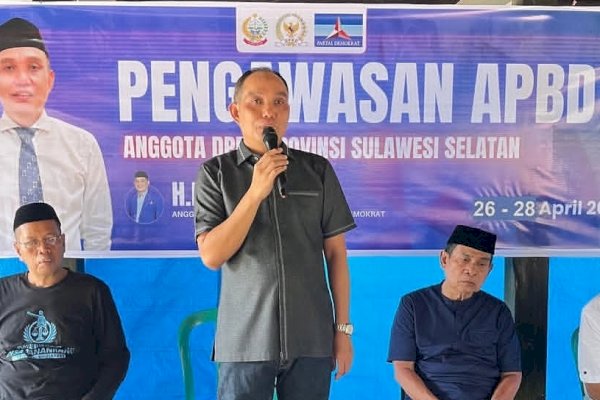 Muhtadin Turun Awasi APBD Sulsel di Pinrang, Pastikan Program Pemprov Tepat Sasaran