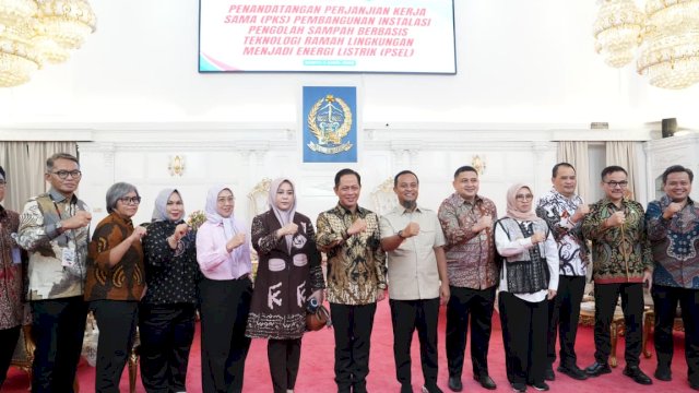 Disaksikan Menteri LH, Makassar-Gowa-Maros resmi Jalankan PSEL