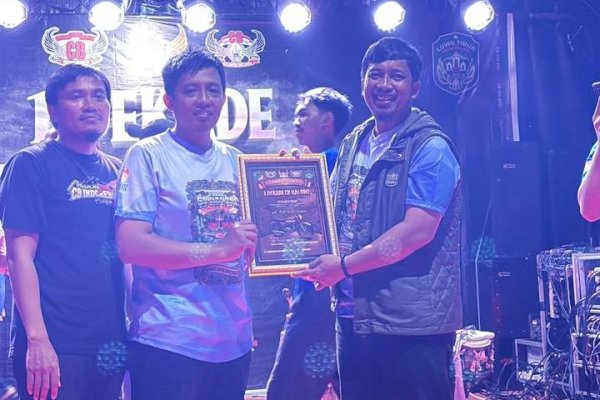 Pemkab Lutim Dorong Komunitas CB Hai Bro Jadi Pelopor Keselamatan dan Aksi Sosial