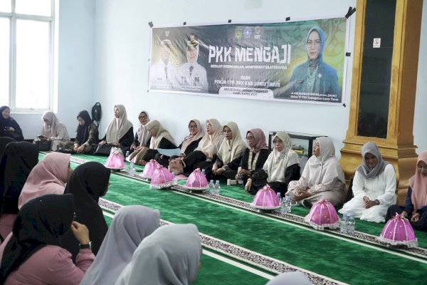 TP PKK Lutim Gelar PKK Mengaji, Wujud Penguatan Keimanan dan Silaturahmi Antar Pengurus
