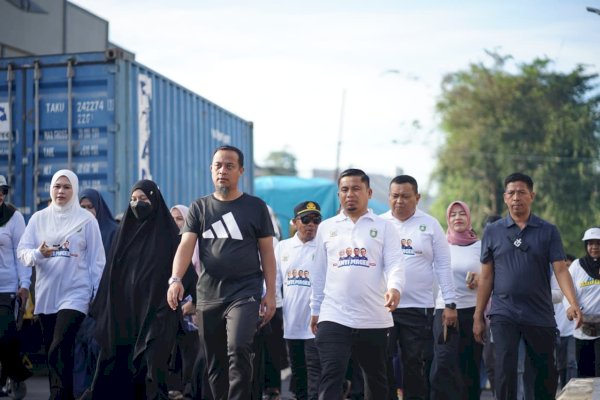 Ribuan Warga Ikuti Jalan Sehat Anti Mager, Tasming Tekankan Pentingnya Gaya Hidup Aktif