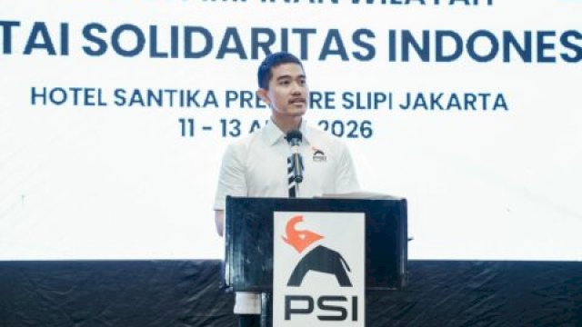 Ketua Umum Partai Solidaritas Indonesia (PSI), Kaesang Pangarep.
