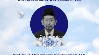 Guru Besar Umpar Wafat, Wali Kota Tasming Hamid Sampaikan Duka Mendalam