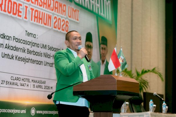Di Depan Calon Wisudawan Doktor UMI, Bupati Ibas Ungkap Inspirasi Program Beasiswa di Lutim ‎