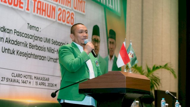 Di Depan Calon Wisudawan Doktor UMI, Bupati Ibas Ungkap Inspirasi Program Beasiswa di Lutim &lrm;