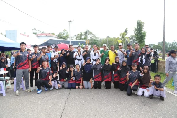 Delzhady dan Habib Wakili Lutim di Kejurnas Taekwondo 2026
