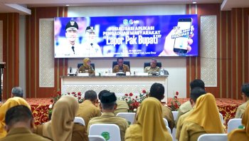 &ldquo;Lapor Pak Bupati&rdquo; Jadi Solusi Aduan Warga, Kominfo-SP Lutim Gelar Sosialisasi