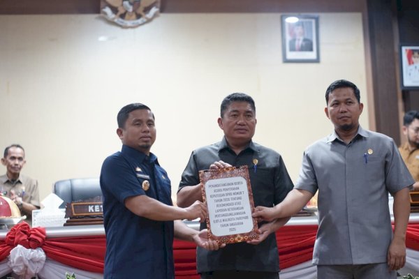 DPRD Parepare Rampungkan Rekomendasi LKPJ 2025, Wali Kota Tasming Hamid Sampaikan Terima Kasih