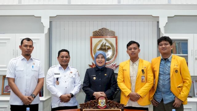 Aliyah Mustika Ilham Terima Audiensi MPM UNM Bahas Pekan Parlemen 2026